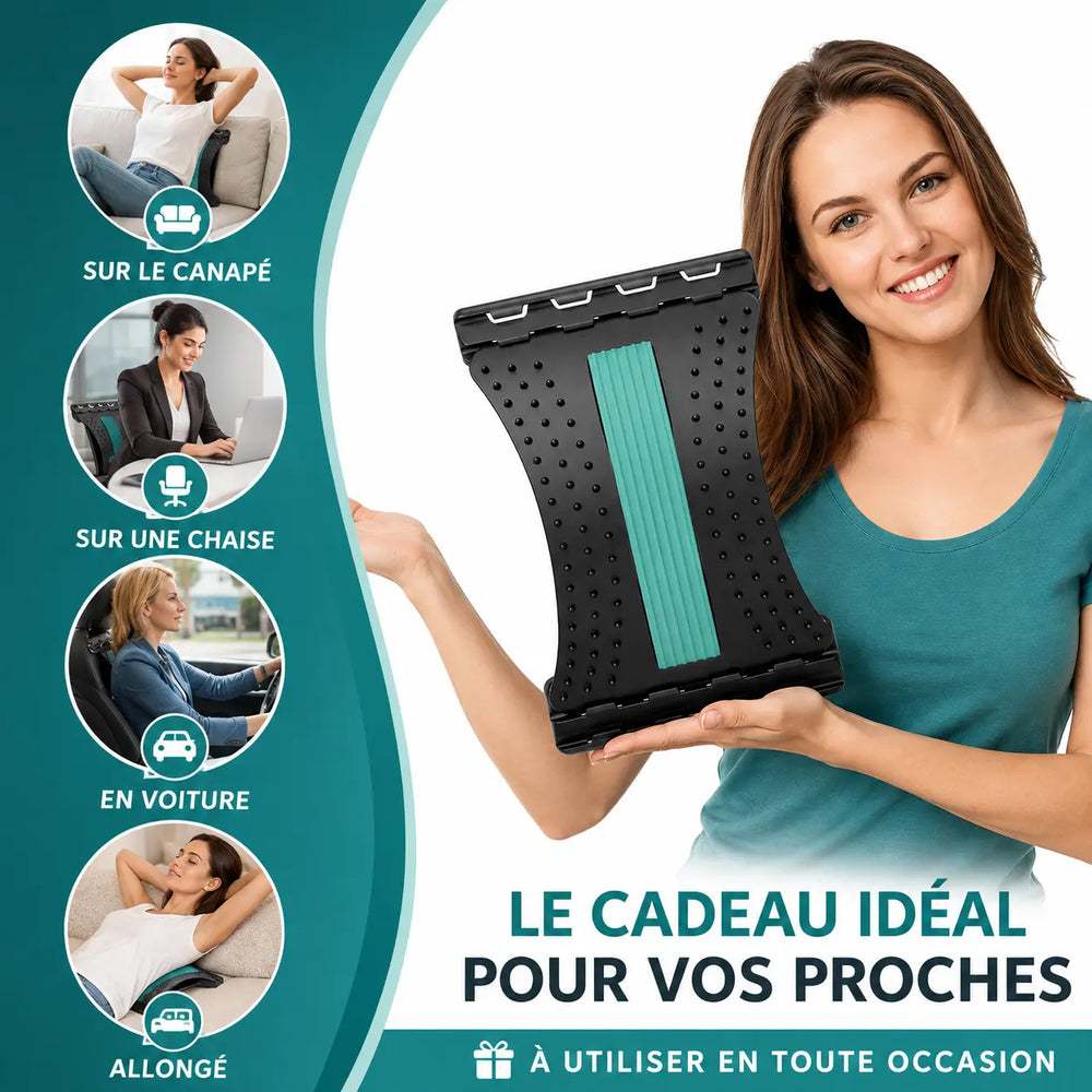 Utilisable sur le canapé, sur une chaise, en voiture ou allongé