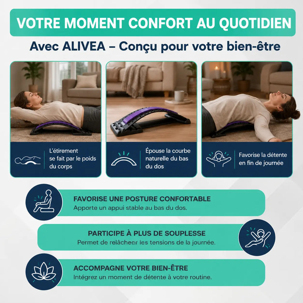 Trois moments d'utilisation du Lombarc L4 PRO au quotidien